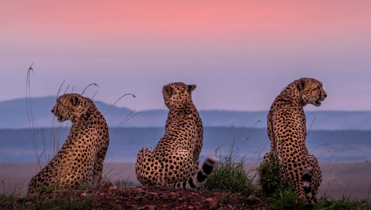 Majestic Cheetah in Masai Mara, Kenya